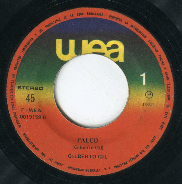 Accords et paroles Palco Gilberto Gil