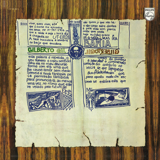 Accords et paroles Vitrines Gilberto Gil
