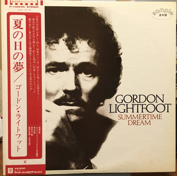 Accords et paroles Summertime Dream Gordon Lightfoot