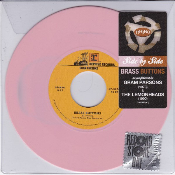 Accords et paroles Brass Buttons Gram Parsons