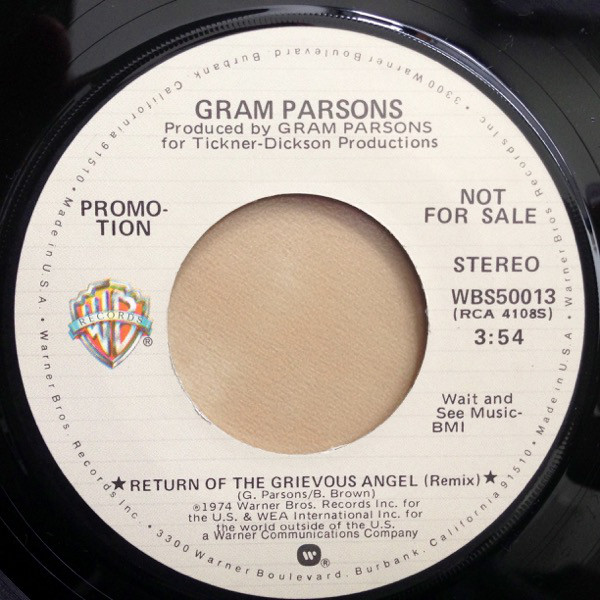 Accords et paroles Hearts On Fire Gram Parsons