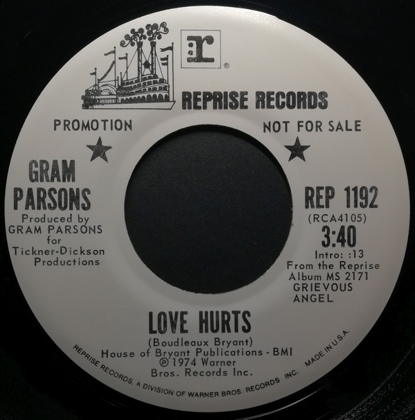 Accords et paroles In My Hour Of Darkness Gram Parsons