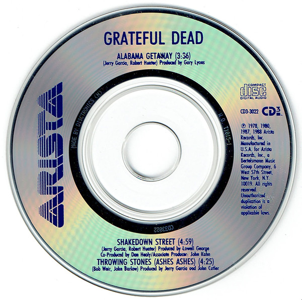 Accords et paroles Alabama Getaway Grateful Dead