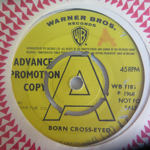 Accords et paroles Born Cross-Eyed Grateful Dead