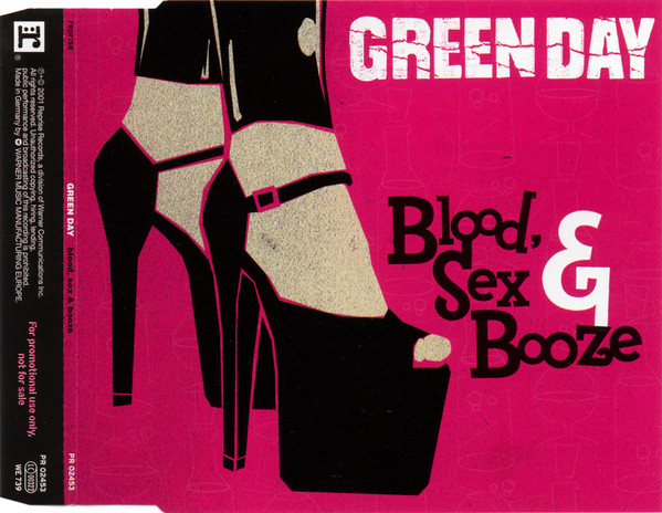 Accords et paroles Blood sex and booze Green Day