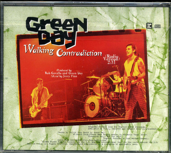 Accords et paroles Walking Contradiction Green Day