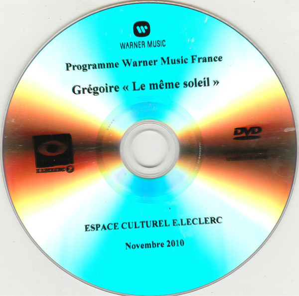 Accords et paroles Soleil Grégoire