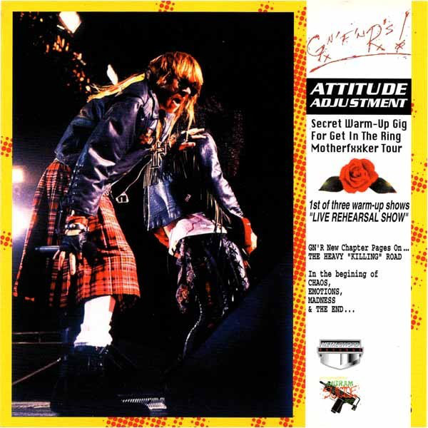 Accords et paroles Attitude Guns N' Roses
