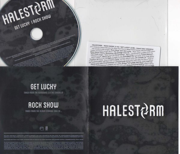 Accords et paroles Get Lucky Halestorm
