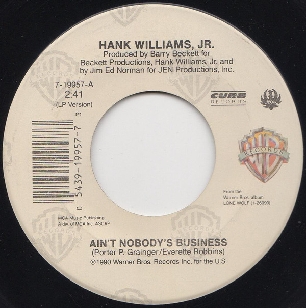 Accords et paroles Big Mamou Hank Williams, Jr.