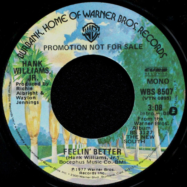 Accords et paroles Feelin' Better Hank Williams, Jr.