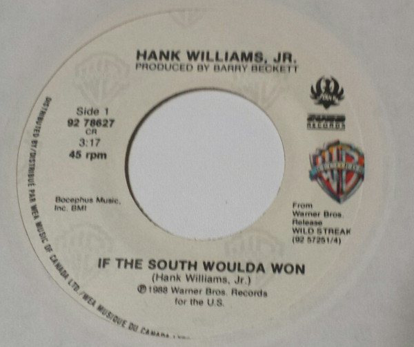 Accords et paroles If the South Woulda Won Hank Williams, Jr.