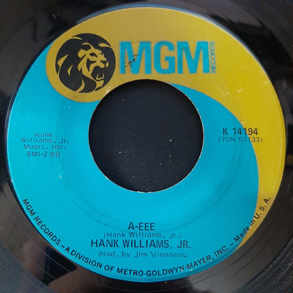 Accords et paroles Rainin' In My Heart Hank Williams, Jr.
