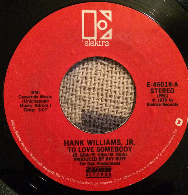 Accords et paroles To Love Somebody Hank Williams, Jr.