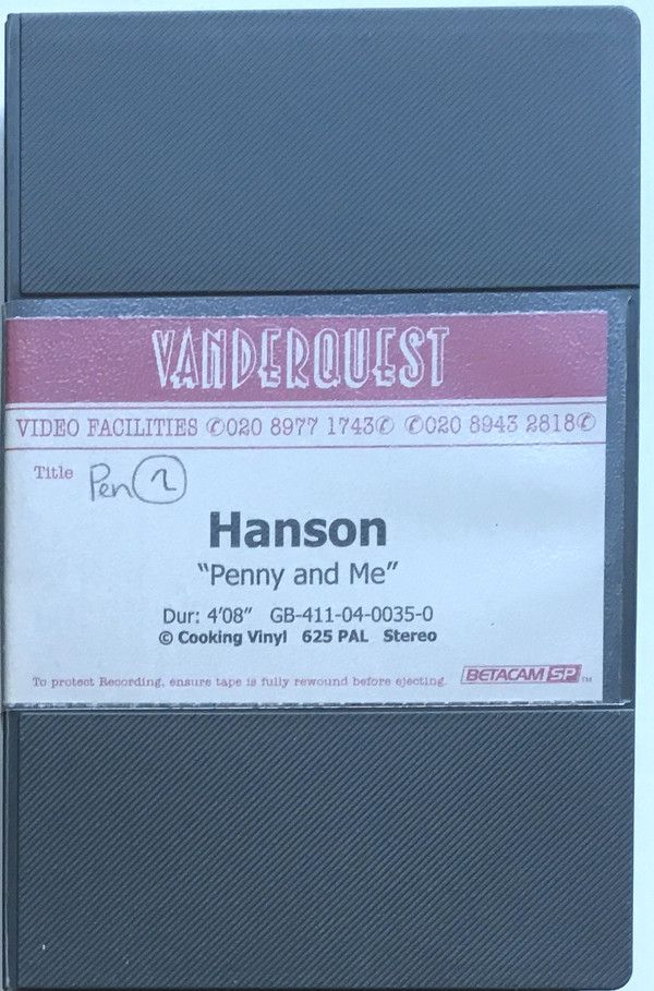 Accords et paroles Penny and Me Hanson
