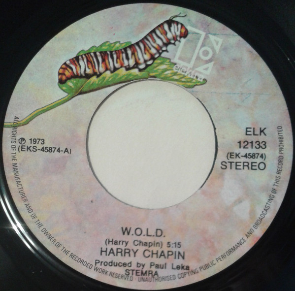 Accords et paroles W.O.L.D. Harry Chapin