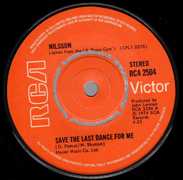 Accords et paroles All My Life Harry Nilsson