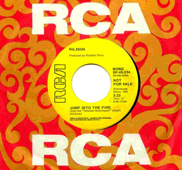 Accords et paroles Jump Into The Fire Harry Nilsson