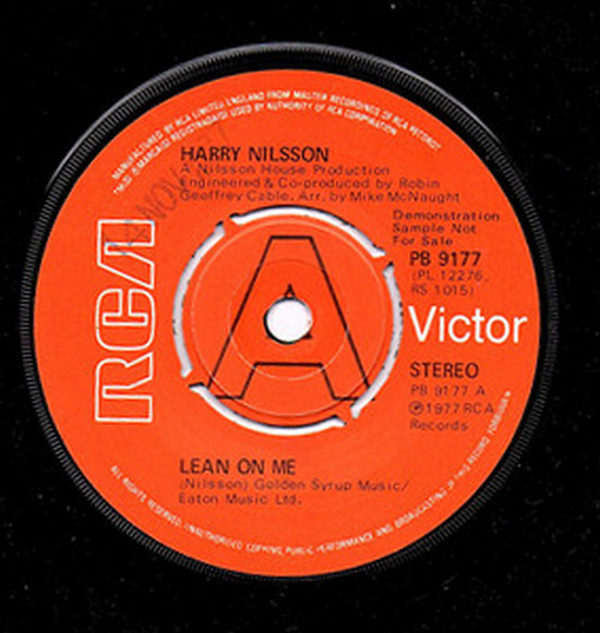 Accords et paroles Lean On Me Harry Nilsson