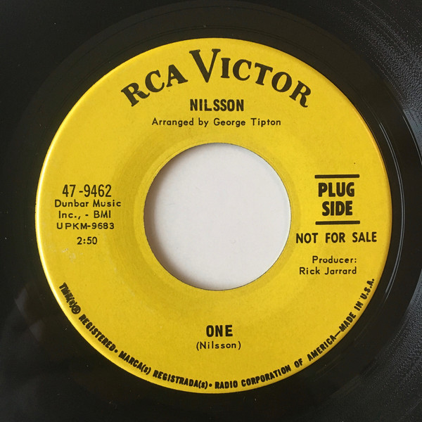 Accords et paroles One Harry Nilsson