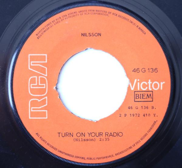 Accords et paroles Spaceman Harry Nilsson