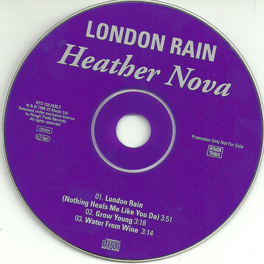 Accords et paroles London Rain Heather Nova