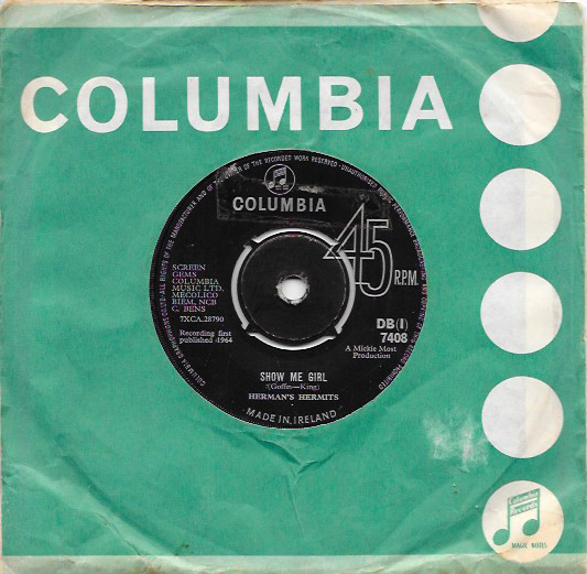 Accords et paroles Show Me Girl Herman's Hermits