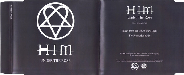 Accords et paroles Under The Rose HIM