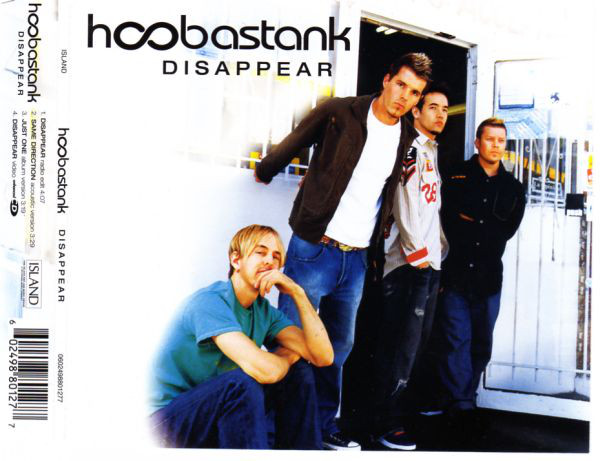 Accords et paroles Disappear Hoobastank