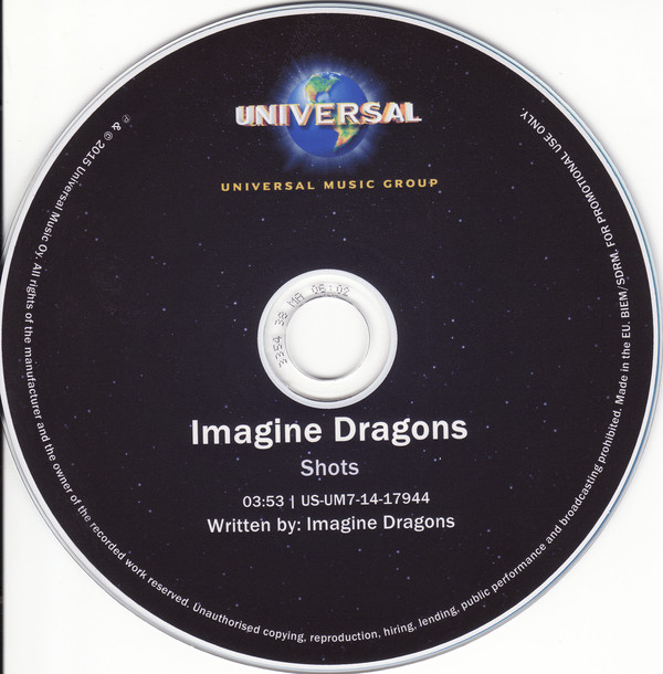 Accords et paroles Shots Imagine Dragons