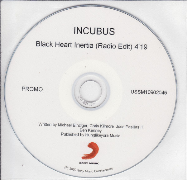Accords et paroles Black Heart Inertia Incubus