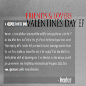 Accords et paroles Friends And Lovers Incubus
