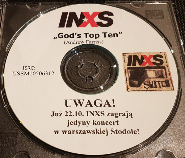 Accords et paroles Gods Top Ten INXS