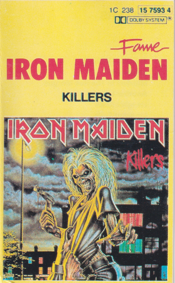 Accords et paroles Killers Iron Maiden