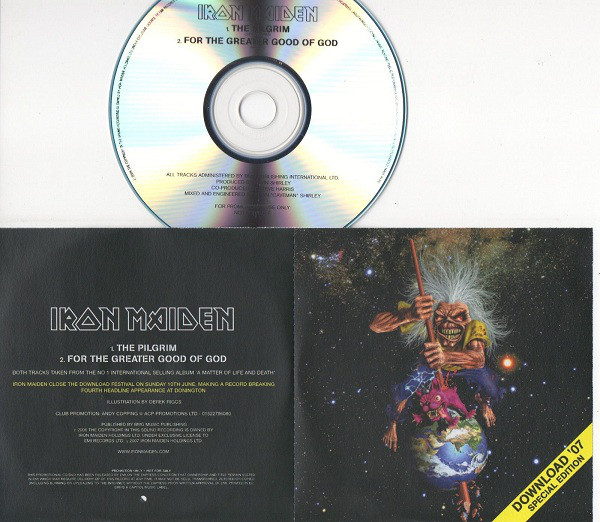 Accords et paroles The Pilgrim Iron Maiden