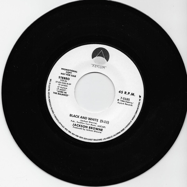 Accords et paroles Black And White Jackson Browne