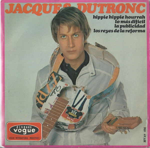 Accords et paroles Hippie Hippie Hourrah Jacques Dutronc