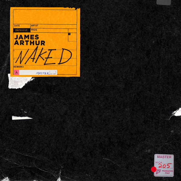 Accords et paroles Naked James Arthur