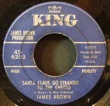 Accords et paroles Santa Claus Go Straight To The Ghetto James Brown