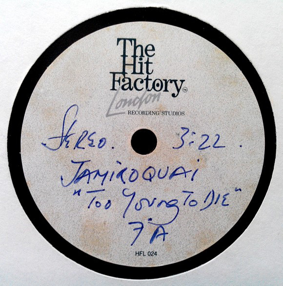 Accords et paroles Too young to die Jamiroquai