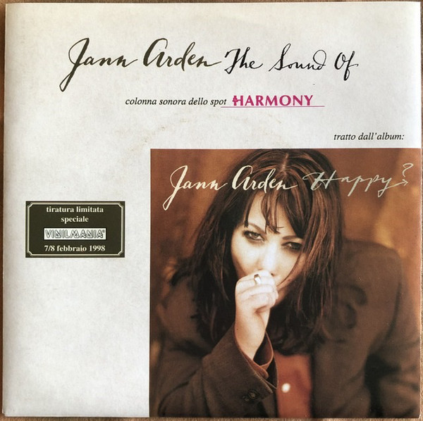 Accords et paroles The Sound Of Jann Arden
