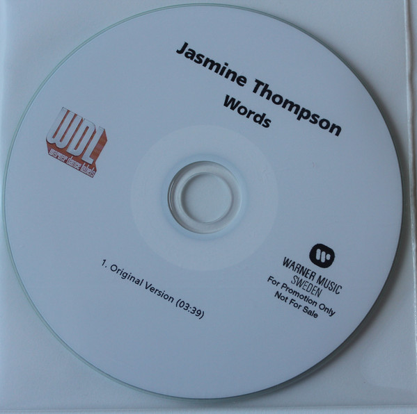 Accords et paroles Words Jasmine Thompson