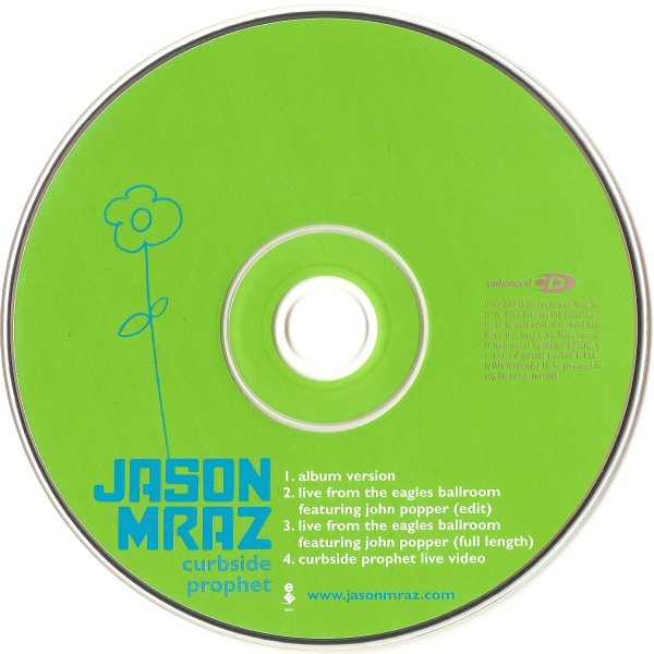 Accords et paroles Curbside Prophet Jason Mraz