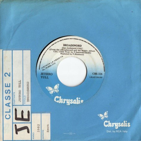 Accords et paroles Beastie Jethro Tull