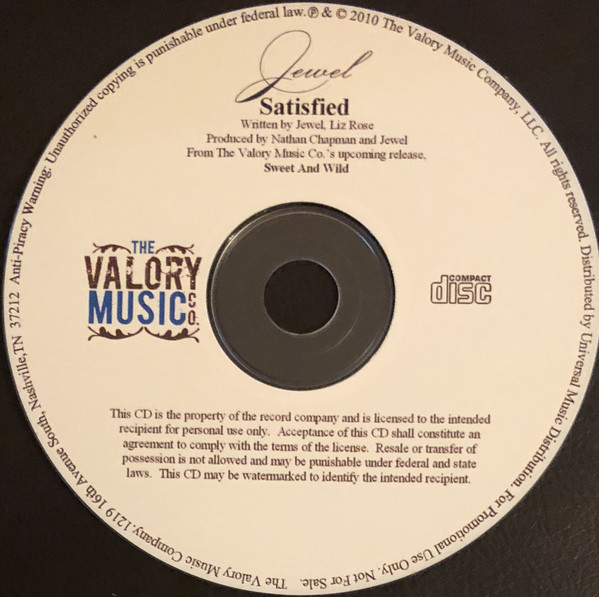 Accords et paroles Satisfied Jewel