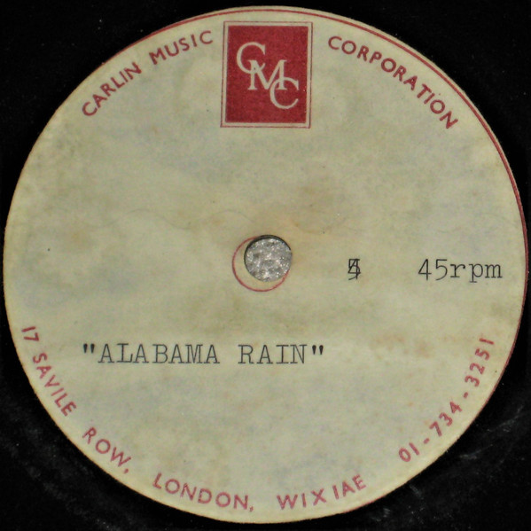 Accords et paroles Alabama Rain Jim Croce