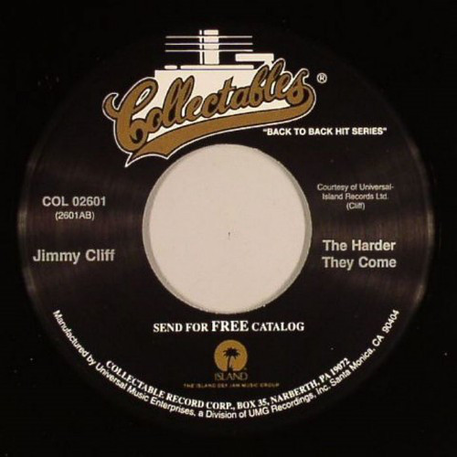 Accords et paroles The harder they come Jimmy Cliff
