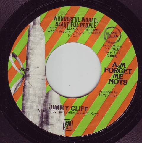 Accords et paroles Wonderful world, beautiful people Jimmy Cliff