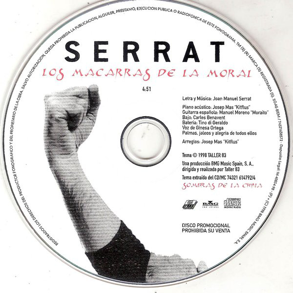 Accords et paroles Los Macarras De La Moral Joan Manuel Serrat