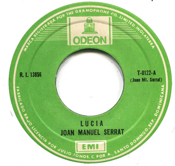 Accords et paroles Lucia Joan Manuel Serrat